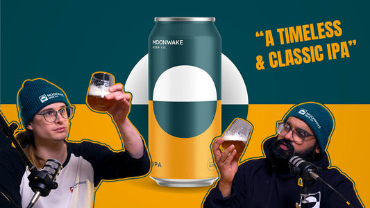 Drinking IPA with Moonwake