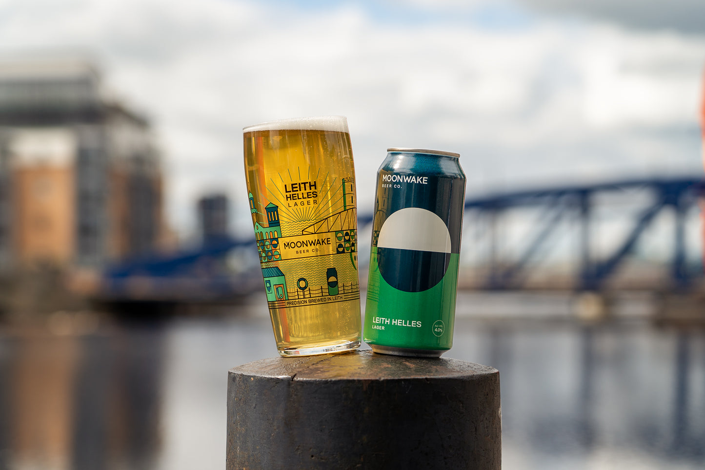 LEITH HELLES LAGER PINT GLASS