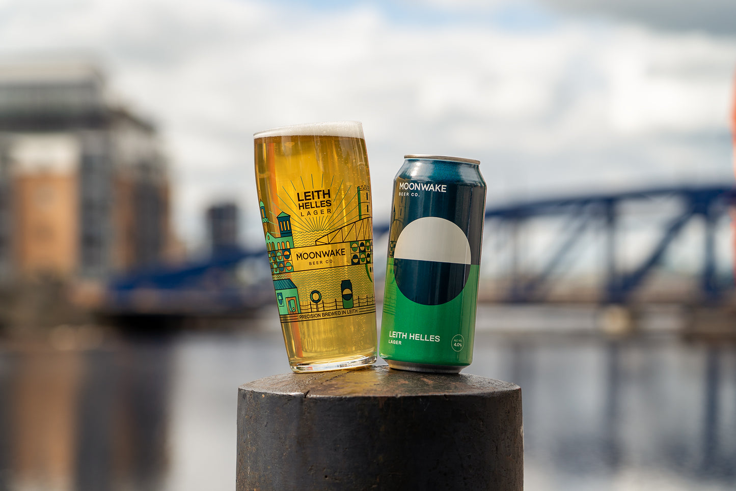 Leith Helles Lager Pint Glass