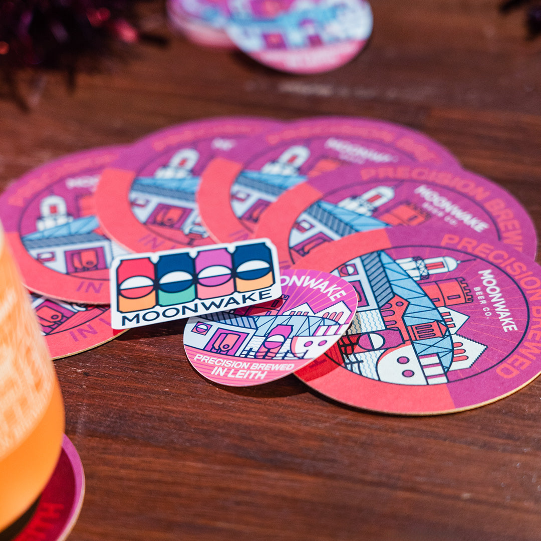 STICKERS & BEER MATS